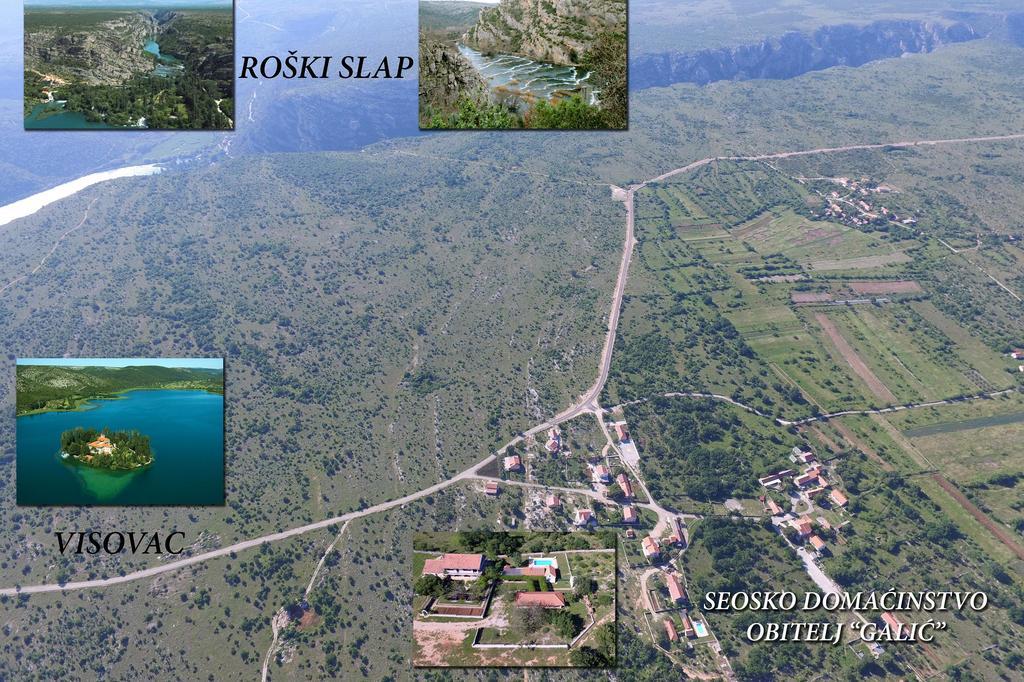 Agrotourism Galic Krka Hotel Drinovci Kültér fotó